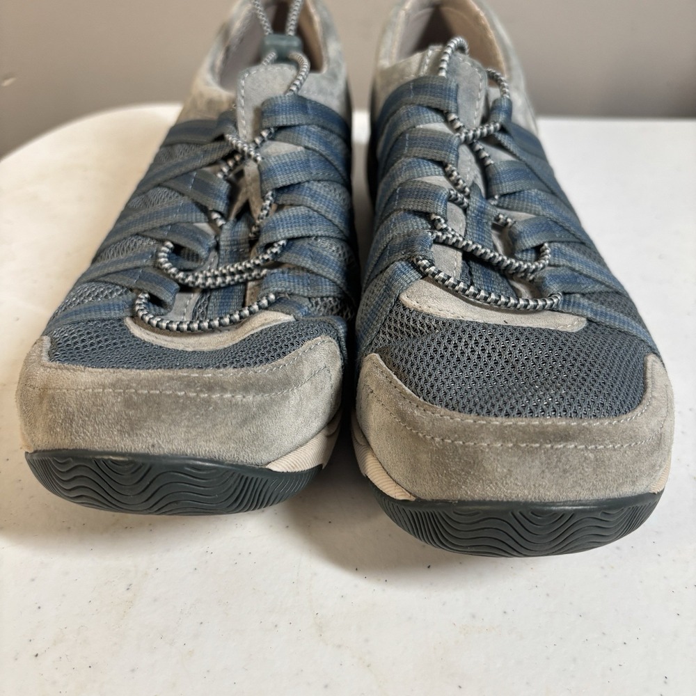 Dansko Honor Sneakers Womens Size EU38 US 7.5 Gray Suede Walking Shoes - Picture 2 of 7